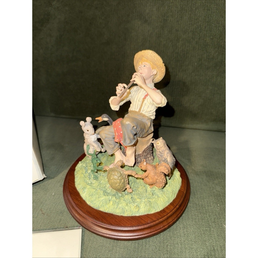 Days to Remember -Norman Rockwell Figurine Springtime 1927 Vintage W/ Box
